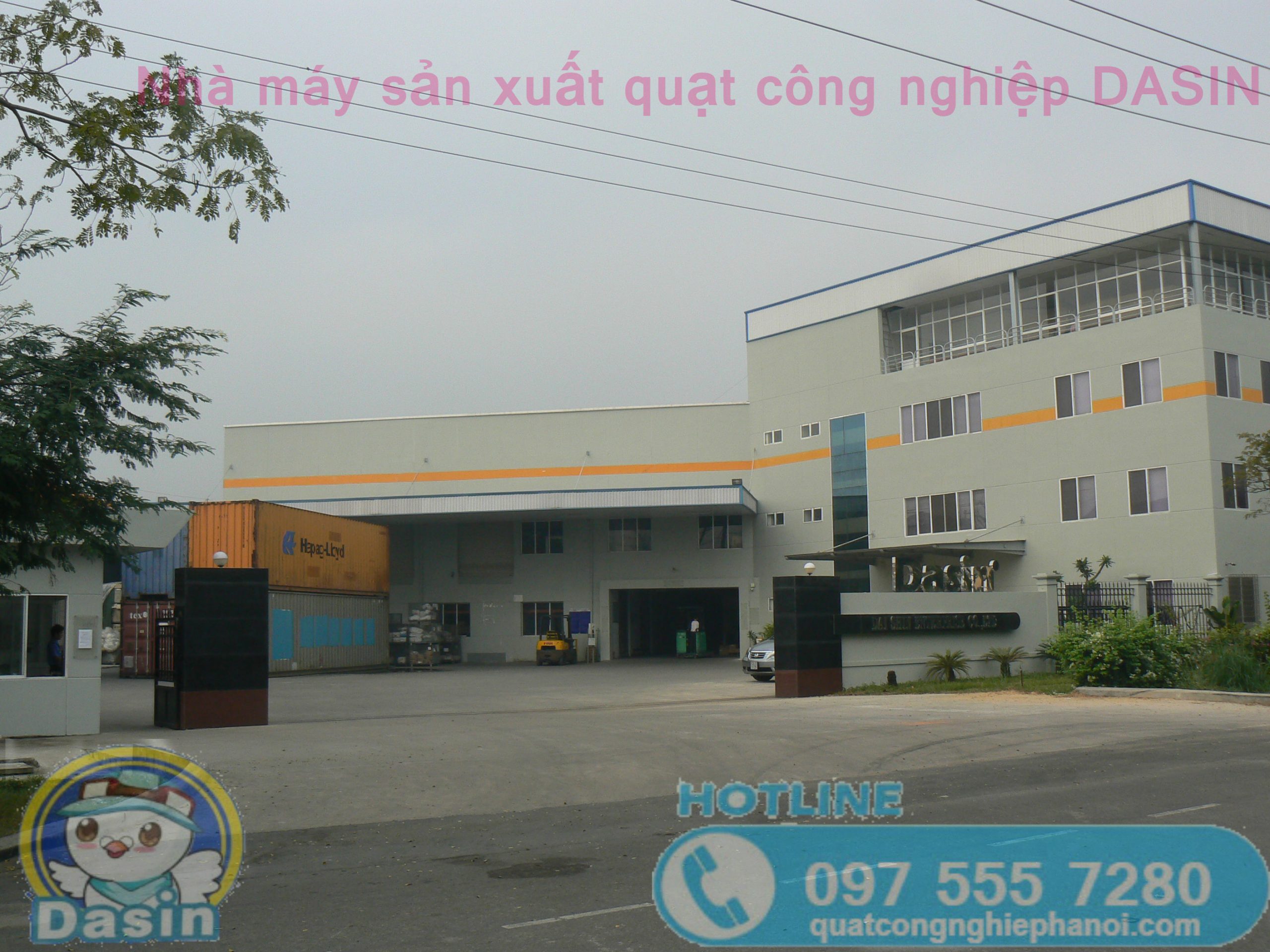 Công Ty Dasin Khu Chế Xuất Tân Thuận - Quạt điện chất lượng