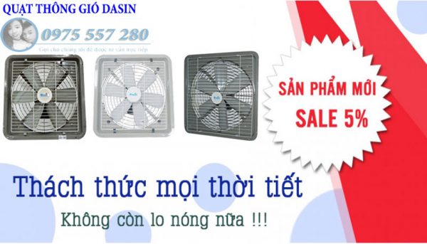 Nhà cung cấp chính quạt hút Dasin tại Việt Nam